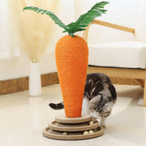 Maxbell Cat Scratching Post Turntable Interactive Toy for Indoor Playing Grind Claws 23.5cmx33cm