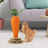 Maxbell Cat Scratching Post Turntable Interactive Toy for Indoor Playing Grind Claws 23.5cmx33cm