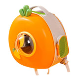 Maxbell Cute Carrot Cat Carrier Backpack for Cat & Small Dog Back Pocket Portable