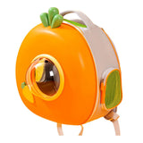 Maxbell Cute Carrot Cat Carrier Backpack for Cat & Small Dog Back Pocket Portable