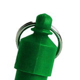 Maxbell 3x Lightweight Pet Dog ID Tag Tube for Puppy Address Label Tube Anti Lost Green