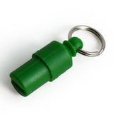 Maxbell 3x Lightweight Pet Dog ID Tag Tube for Puppy Address Label Tube Anti Lost Green