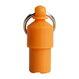 Maxbell 3x Lightweight Pet Dog ID Tag Tube for Puppy Address Label Tube Anti Lost Orange