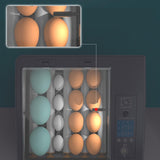 Maxbell Egg Incubator Automatic Intelligent Chick Incubator with Light Hatching Eggs for 24 Eggs