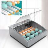 Maxbell Egg Incubator Automatic Intelligent Chick Incubator with Light Hatching Eggs for 24 Eggs