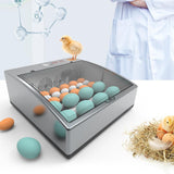 Maxbell Egg Incubator Automatic Intelligent Chick Incubator with Light Hatching Eggs for 24 Eggs