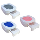 Maxbell Urinal Seat Litter Box Tray Litter Pan Trainer Kitty Cat Toilet Training Blue