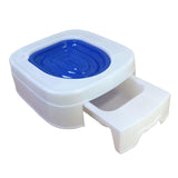 Maxbell Urinal Seat Litter Box Tray Litter Pan Trainer Kitty Cat Toilet Training Blue