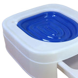 Maxbell Urinal Seat Litter Box Tray Litter Pan Trainer Kitty Cat Toilet Training Blue