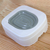 Maxbell Urinal Seat Litter Box Tray Litter Pan Trainer Kitty Cat Toilet Training Gray