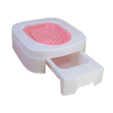 Maxbell Urinal Seat Litter Box Tray Litter Pan Trainer Kitty Cat Toilet Training Pink