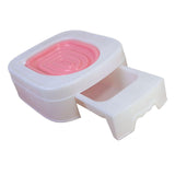 Maxbell Urinal Seat Litter Box Tray Litter Pan Trainer Kitty Cat Toilet Training Pink