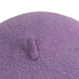 Maxbell Dog Cat Beret Wool Yard Hat Durable Adjustable Elastic Rope Costume Warm Purple