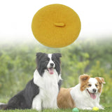 Maxbell Dog Cat Beret Wool Yard Hat Durable Adjustable Elastic Rope Costume Warm Yellow