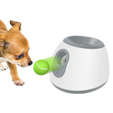 Maxbell Pet Automatic Ball Launcher Interactive Dog Tennis Ball Throwing Machine Gray