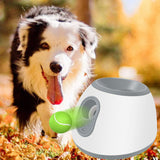 Maxbell Pet Automatic Ball Launcher Interactive Dog Tennis Ball Throwing Machine Gray