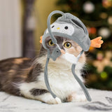 Maxbell Wearable Cat Feather Toy Training Kitten Catcher Kitty Interactive Cat Toy Gray