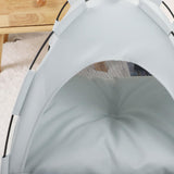 Maxbell Cat Tent Waterproof Cat House Oxford Cloth Material Accessories Sunscreen 35 x 35cm Gray