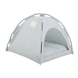 Maxbell Cat Tent Waterproof Cat House Oxford Cloth Material Accessories Sunscreen 35 x 35cm Gray
