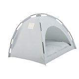 Maxbell Cat Tent Waterproof Cat House Oxford Cloth Material Accessories Sunscreen 35 x 35cm Gray
