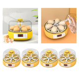 Maxbell Egg Incubator Egg Hatcher Machine Temperature Control for Chicken Goose Semi Automatic 4 Egg