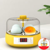 Maxbell Egg Incubator Egg Hatcher Machine Temperature Control for Chicken Goose Semi Automatic 4 Egg