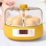 Maxbell Egg Incubator Egg Hatcher Machine Temperature Control for Chicken Goose Semi Automatic 4 Egg