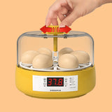 Maxbell Egg Incubator Egg Hatcher Machine Temperature Control for Chicken Goose Semi Automatic 4 Egg