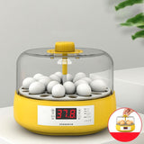 Maxbell Egg Incubator Egg Hatcher Machine Temperature Control for Chicken Goose Semi Automatic 4 Egg