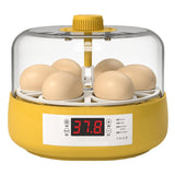 Maxbell Egg Incubator Egg Hatcher Machine Temperature Control for Chicken Goose Semi Automatic 4 Egg