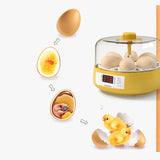 Maxbell Egg Incubator Egg Hatcher Machine Temperature Control for Chicken Goose Semi Automatic 4 Egg