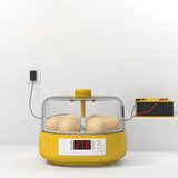 Maxbell Egg Incubator Egg Hatcher Machine Temperature Control for Chicken Goose Semi Automatic 4 Egg