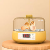 Maxbell Egg Incubator Egg Hatcher Machine Temperature Control for Chicken Goose Semi Automatic 4 Egg