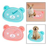 Maxbell Puppy Potty Tray with Removable Post Dogs Training Toilet for Rabbit Hamster Blue