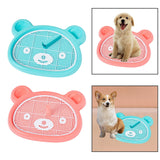 Maxbell Puppy Potty Tray with Removable Post Dogs Training Toilet for Rabbit Hamster Blue