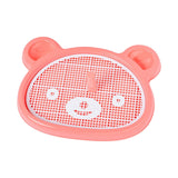 Maxbell Puppy Potty Tray with Removable Post Dogs Training Toilet for Rabbit Hamster Pink