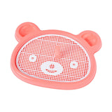 Maxbell Puppy Potty Tray with Removable Post Dogs Training Toilet for Rabbit Hamster Pink