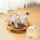 Maxbell Durable Cat Scratcher Cardboard Interactive Toys Grinding Claws for Kitten