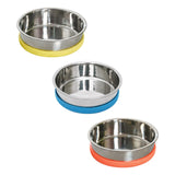 Maxbell Cat Food Bowls Pets Dish Kitty Kitten Watering Supplies Waterer Feeder Dog Yellow