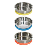 Maxbell Cat Food Bowls Pets Dish Kitty Kitten Watering Supplies Waterer Feeder Dog Yellow