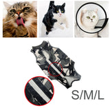 Maxbell Cat Recovery Suit Pet Costume Cat Clothes Pajama Shirt for Small Dogs Cats S