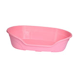 Maxbell Cat Bed Bathing Calming Cushion Comfortable Nonslip Blanket Cozy Dog House 57cmx37.6cmx14cm pink