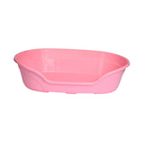 Maxbell Cat Bed Bathing Calming Cushion Comfortable Nonslip Blanket Cozy Dog House 57cmx37.6cmx14cm pink