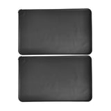 Maxbell Dog Food Mat Bowl Mats Pet Feeding Mat for Pet Supplies Dogs Puppy Thin Black