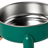 Maxbell Cat Bowl Drinking Eating Feeding Bowl Pet food Feeder for Small Dogs Green