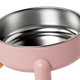 Maxbell Cat Bowl Drinking Eating Feeding Bowl Pet food Feeder for Small Dogs Pink