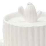 Maxbell Cat Water Fountain Dog Water Dispenser Quiet Drinking Water Bowl White