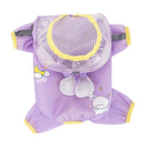 Maxbell Dog Raincoat Waterproof Rain Jacket Puppy Rain Poncho Button Closure Outdoor XL
