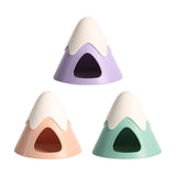 Maxbell Pet Hideout Hut Cave Bed Hamsters House for Rabbit Hamsters Hedgehog violet