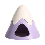 Maxbell Pet Hideout Hut Cave Bed Hamsters House for Rabbit Hamsters Hedgehog violet